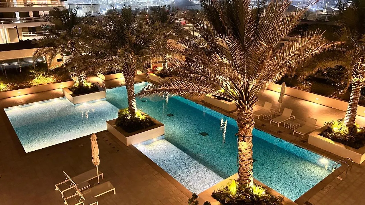 Apartmán 1-Bed Loft With Pool View Abú Dhabí